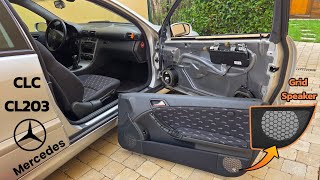 видео: Разборка/замена решетки динамика на дверной панели Mercedes C-CLASS W203 / CL203 / CLC картинка: Разборка/замена решетки динамика на дверной панели Mercedes C-CLASS W203 / CL203 / CLC