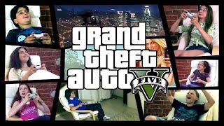 Реакции детей на Grand Theft Auto V