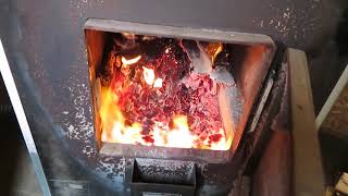 How our outdoor wood furnace keeps us warm