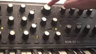 Famous Moog Sub37 Filter Problem Wealth