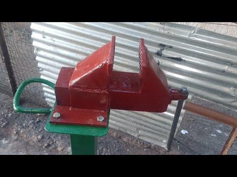 أفضل طرق صنع ملزمة حديدية بسهولة وإبداعThe best ways to make an iron vise easily and creatively