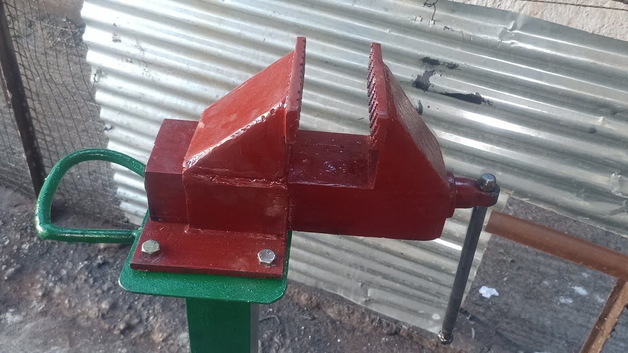 أفضل طرق صنع ملزمة حديدية بسهولة وإبداعThe best ways to make an iron vise easily and creatively