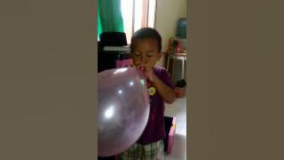 Meletus balonku, Hatiku sangat kacau.