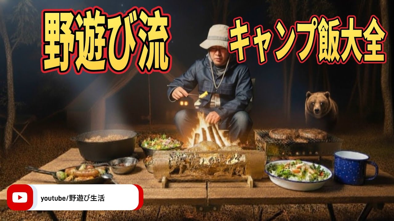 野遊び生活流 キャンプ飯大全