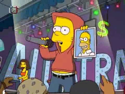 Bart Rapping Simpsonovi Bartův rap - YouTube