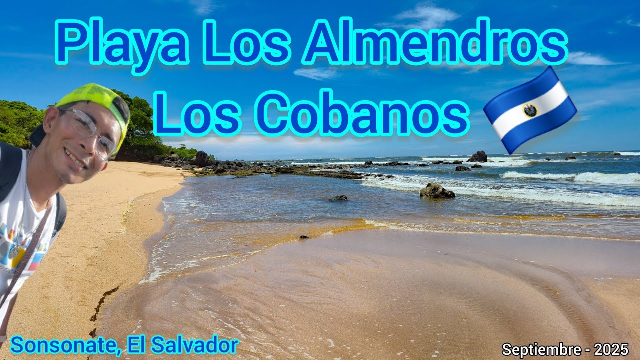 Playa Los Almendros, LOS COBANOS] Playa Caribeña en EL SALVADOR, transporte publico a Los Almendros