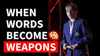 When Words Become Weapons | CJ Lee | TEDxCronulla High School Youth