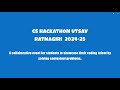 CS Hackathon Utsav - District level, Ratnagiri
