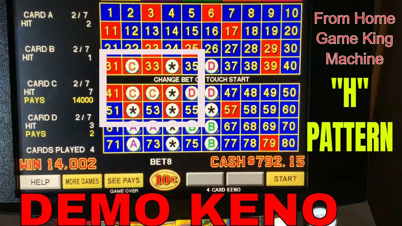 Keno strategies chasing 7 of 7. Video following a jackpot 7 Spot Game