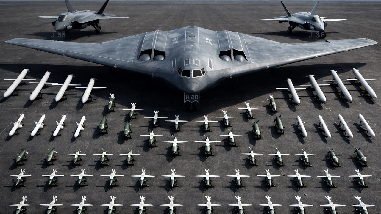 Scary! The True Power of China’s 6th Generation Fighter and Its Most Powerful Stealth Bomber!