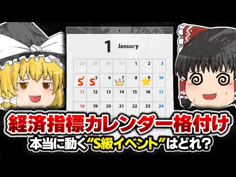 【経済指標カレンダー格付け】本当に相場が動く“S級イベント”はどれ？
