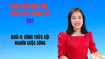 THNT K01-Buổi 4-Công Thức Cội Nguồn Cuộc Sống | Hà Thị Loan