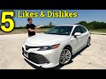 Living With The New Camry | 2018 Toyota Camry 5 Likes & Dislikes