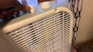 2017-18 Lasko B20200 Box Fan Before Cleaning