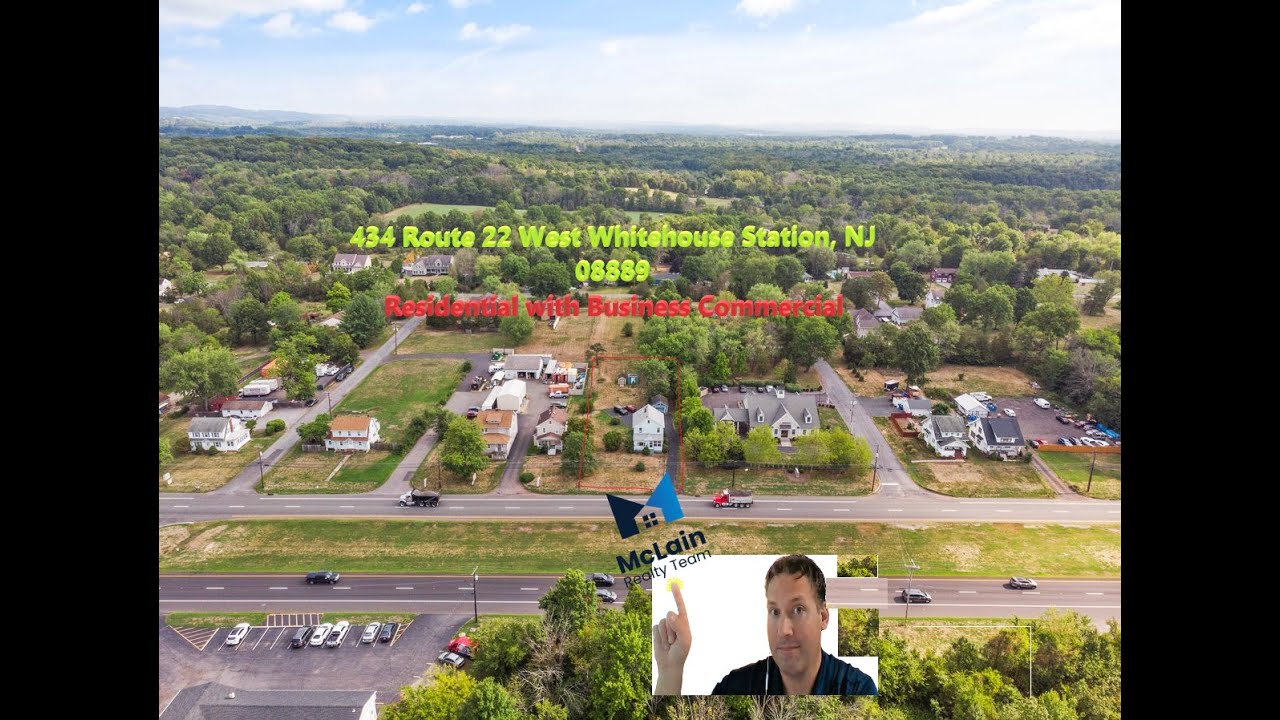 Commercial Property for Sale NJ - On Route 22 West in Whitehouse Station New Jersey - John McLain