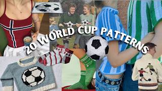 20 Knitting Patterns Inspired by Soccer and the World Cup