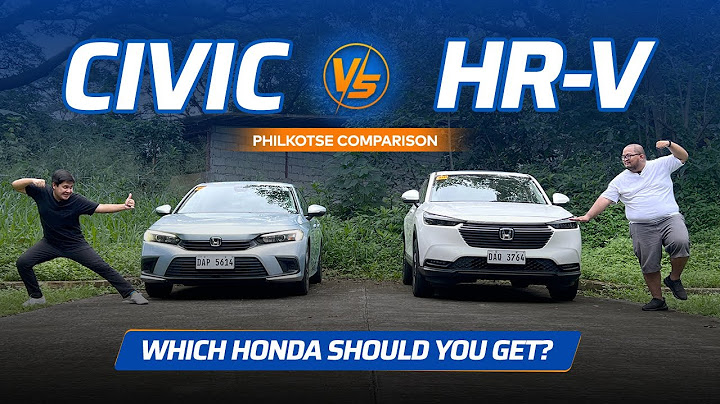 HR-V vs Civic: Which Honda Should You Get? - Philkotse Comparison Review