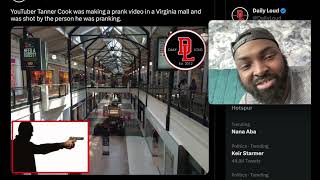 TANNER COOK SHOT AT DOING PRANK VIDEO IN VIRGINIA