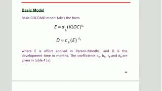 SE- Software Engineering-TE CSE-IT- Problems on Basic COCOMO Model