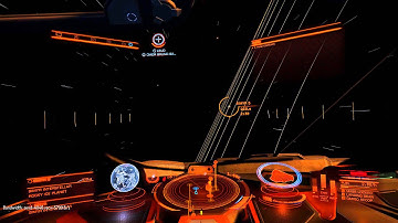 Elite Dangerous - Engaging an Enemy Python