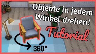 Sims 4: Rotate objects 360° (without mods) - Tutorial [German]