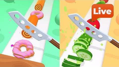 💥perfect slices live game streaming play 🍅🍎🔪 part 156 #shortslive