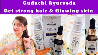 Guduchi Bouncy Hair Serum & Skin Delight cream under 35/Get  Fuller, Denser hair & Spotless skin