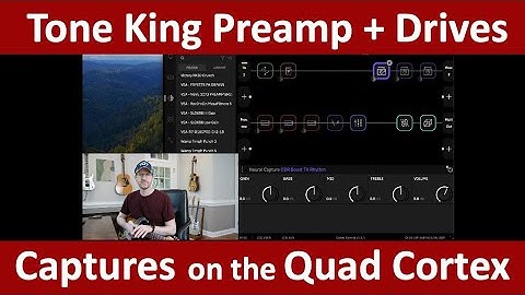 Tone King Preamp + Pedals Captures for the Quad Cortex and Nano Cortex