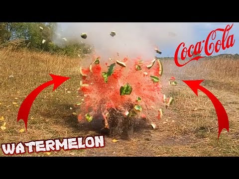 Видео: Crazy Experiments Ice Coca Cola vs HYDRAULIC PRESS vs Foam vs Watermelon vs Eggs vs Matches