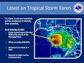 Tropical Storm Karen Special Briefing 10/5/13