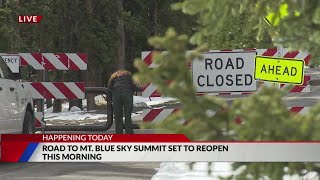 Mount Blue Sky reopens following over a year and half of construction