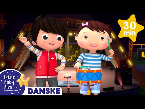 1, 2, hør, hvad skal vi gøre? | Sangskattekisten | Børnesange Danske - Little Baby Bum