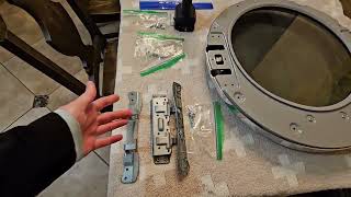 Fix Whirlpool Washer/Dryer Door Wobble - Broken Hinge Pins (WPW10208415 Repair)