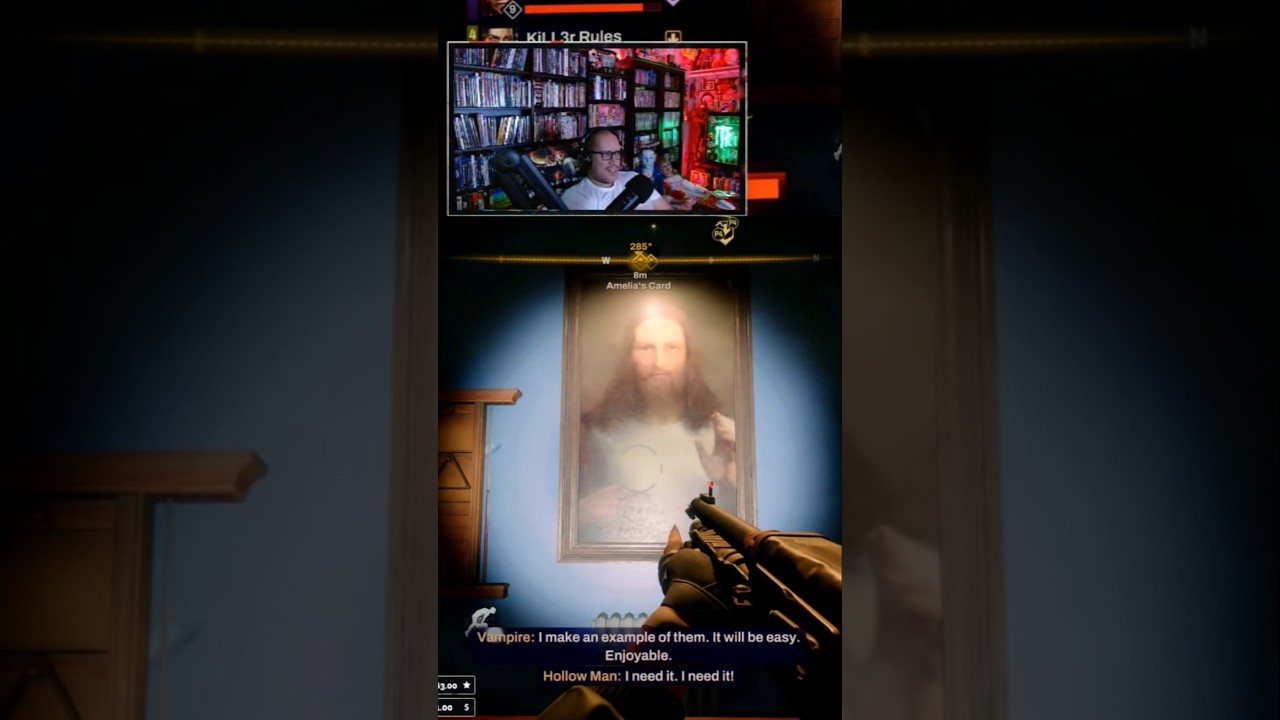 Our lord and savior. #redfall #horrorgaming #jesus