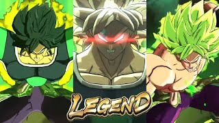 First Ever Double Transformations!! LEGEND Broly Official Gameplay Reveal!! -Dragon Ball Legends