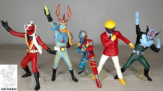 面取れ新1号】『東映レトロソフビ 仮面ライダー新1号(ダブルライダー