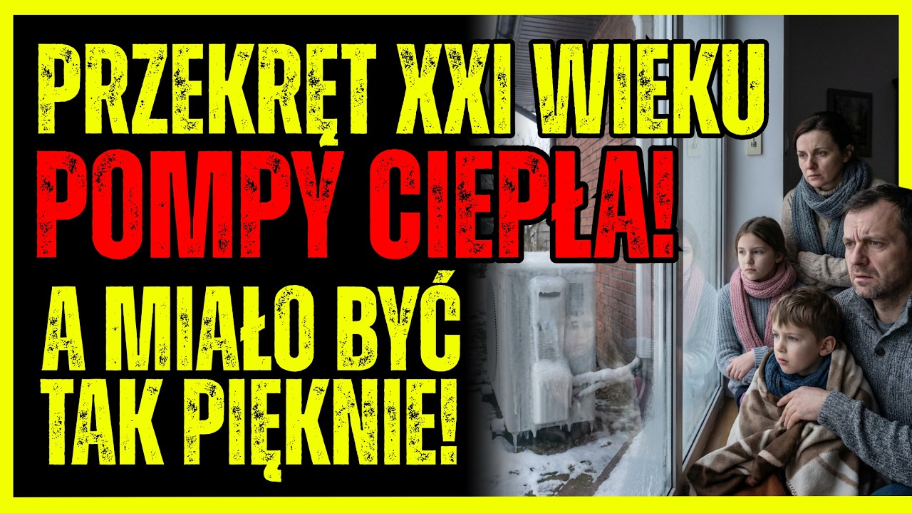 BŁĄD!! NIE KUPUJ Pompy ciepła! Rachunki ogromne i będziesz marznął! Miało być TANIO a jest DROGO!