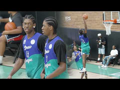 Popoola Twins and Paul George Elite vs Gene Roebuck and OGP at the Drew League