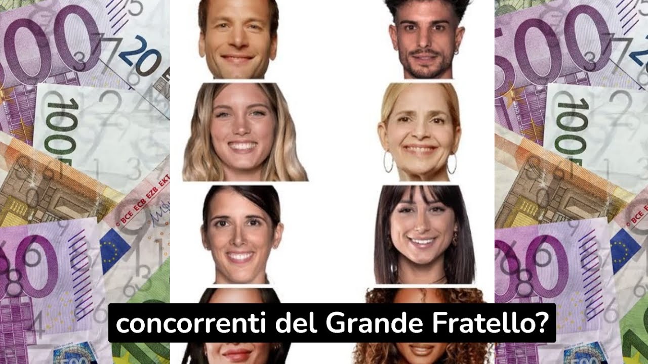 Grande Fratello 2023 quanto guadagnano i concorrenti? - YouTube