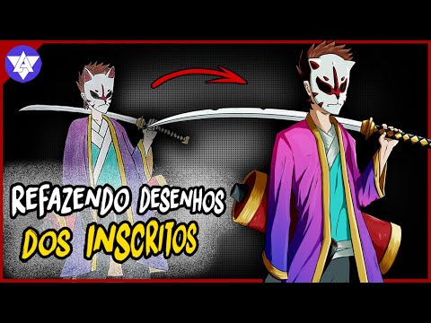 Corrigindo desenho de Inscritos ! - O Ninja de Tênis