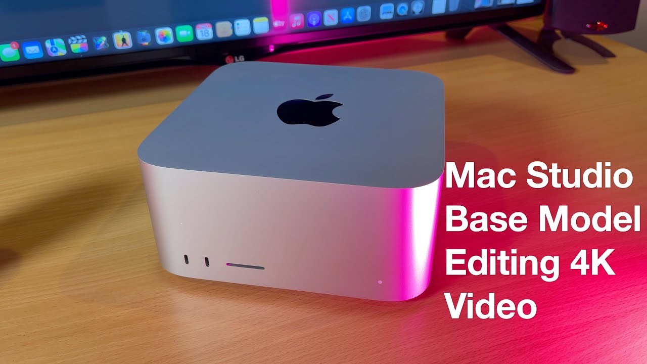 Mac Studio 4K Editing with the base model - YouTube