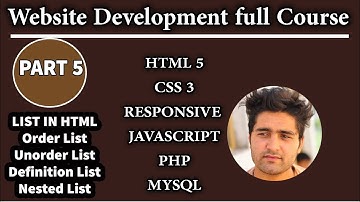 HTML Basics Part 4 (Website Development in Urdu Hindi 2020)