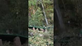 Деревня и водопад #природа #таджикистан #shorts