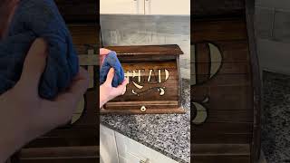 It’s so pretty all shined up!  What is your dream find?? #breadbox  #thrifter #reseller