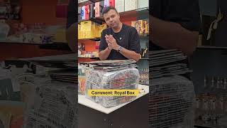 Royal Floral Window Hamper Box with Luxury Rope Handle Gift Packaging Box for Wedding, Rakhi, Diwali
