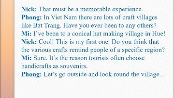 Unit 1 Local environment Lesson 1 Getting started