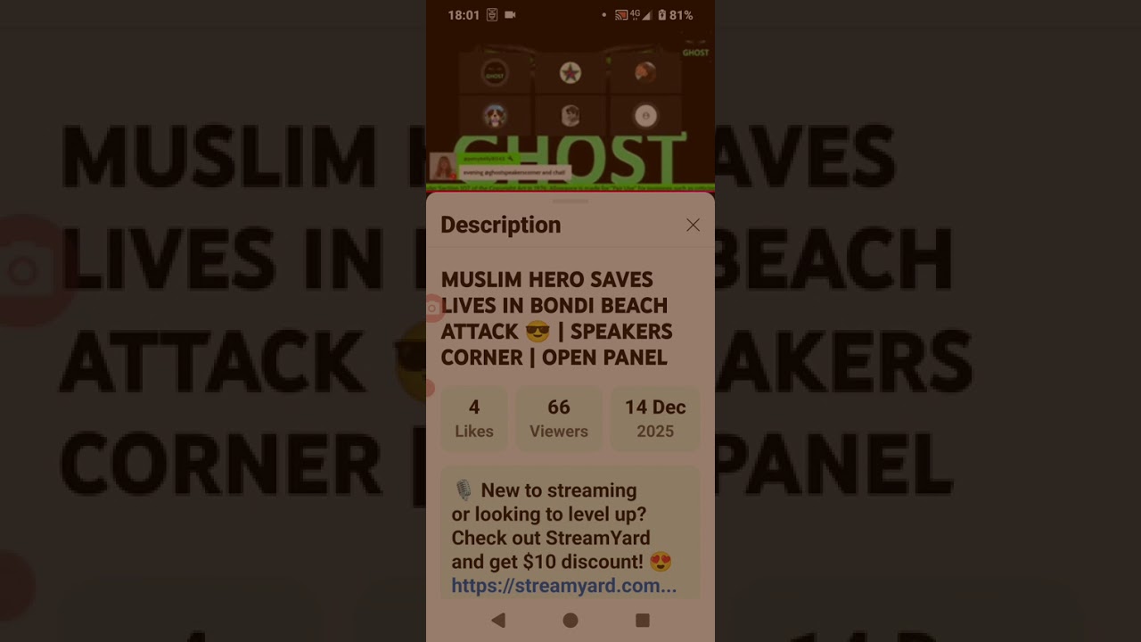 Toxic verbal joust on ghost speakers corner