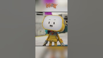 🤖🧤 Giant Robot Pat-A-Cake! #shorts #youtubeshorts #robotcartoons