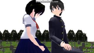 Download Mmd-senpai Kiss Yandere Video MP3 Mmd-senpai Kiss Yandere