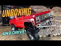 TRX4M Chevrolet K10 High Trail Unboxing and Drive